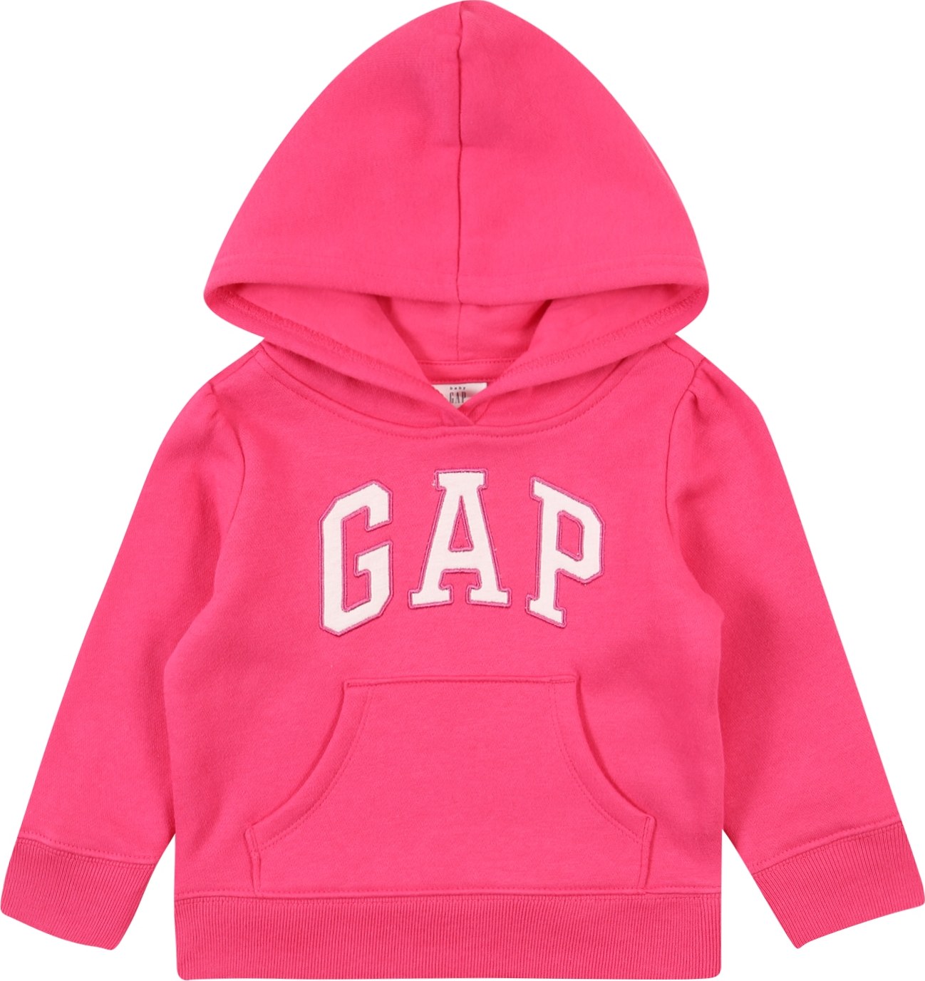 GAP Mikina pink / bílá