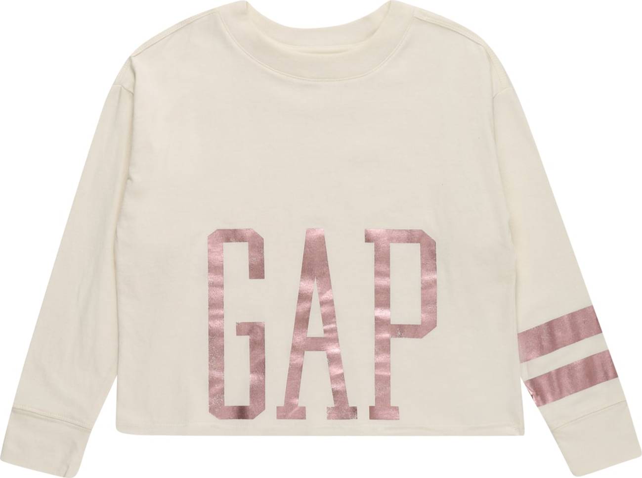 GAP Tričko měděná / offwhite