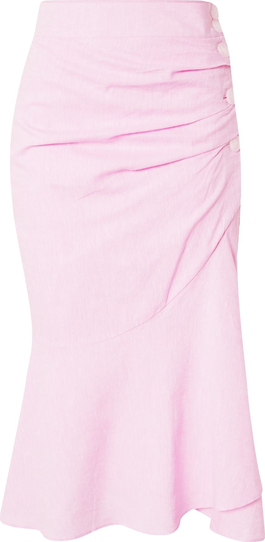 Gina Tricot Sukně 'Hedda' pink