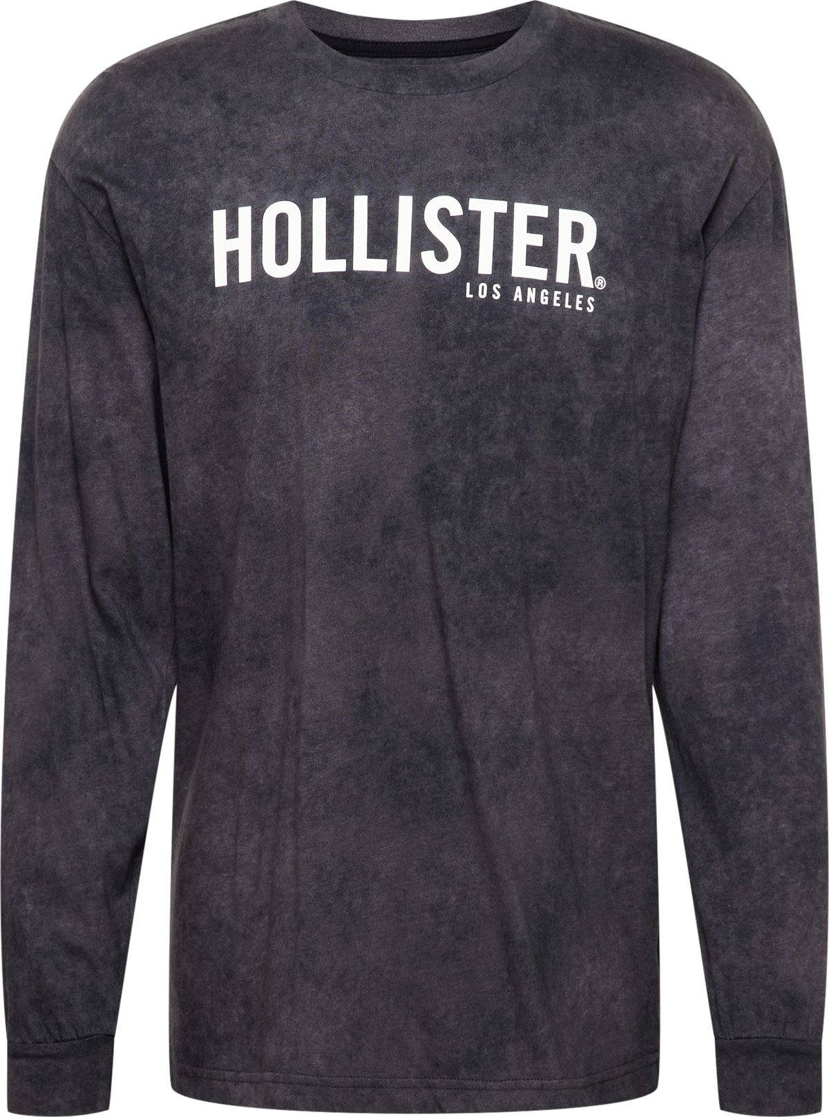 HOLLISTER Tričko černá / bílá