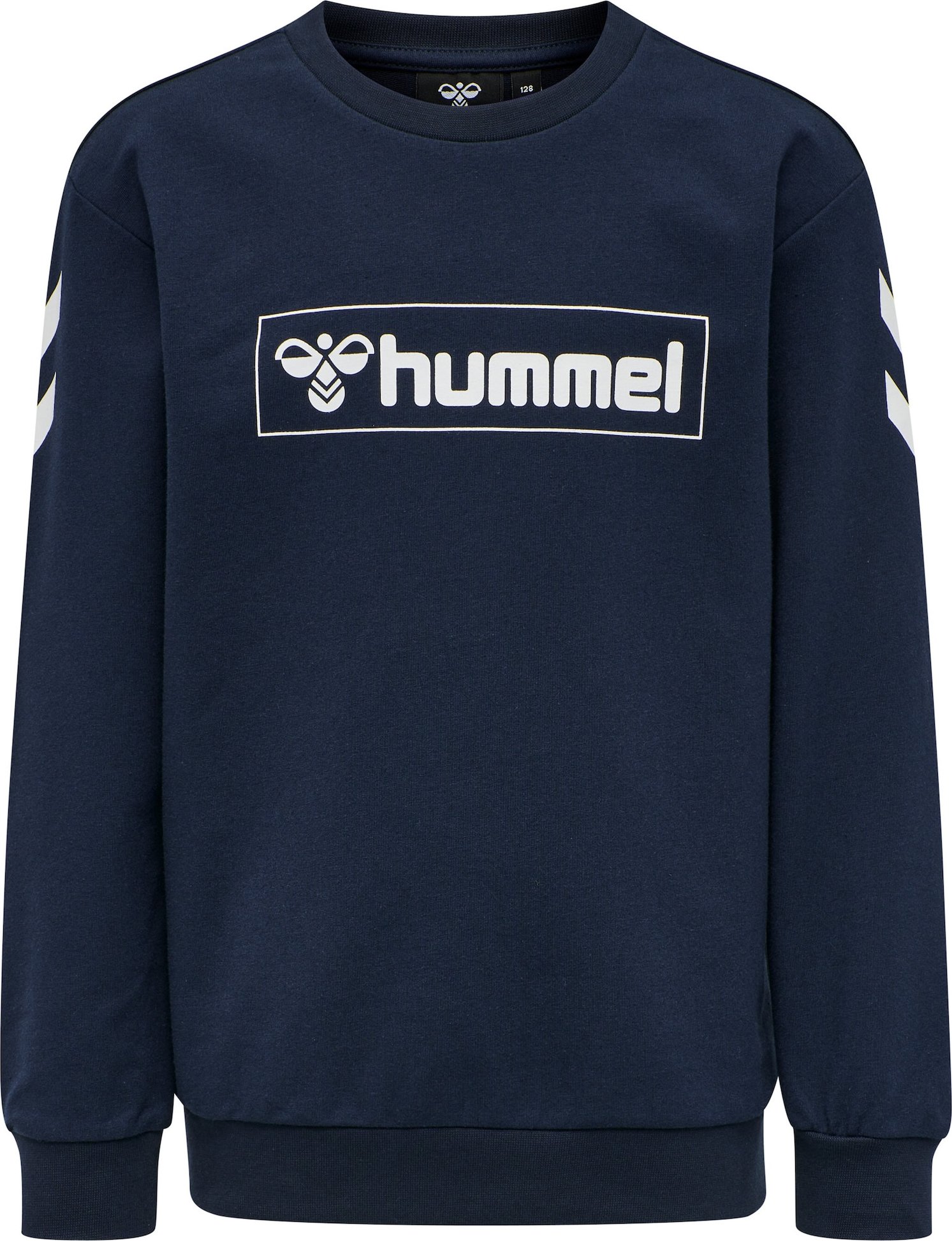 Hummel Mikina námořnická modř / bílá