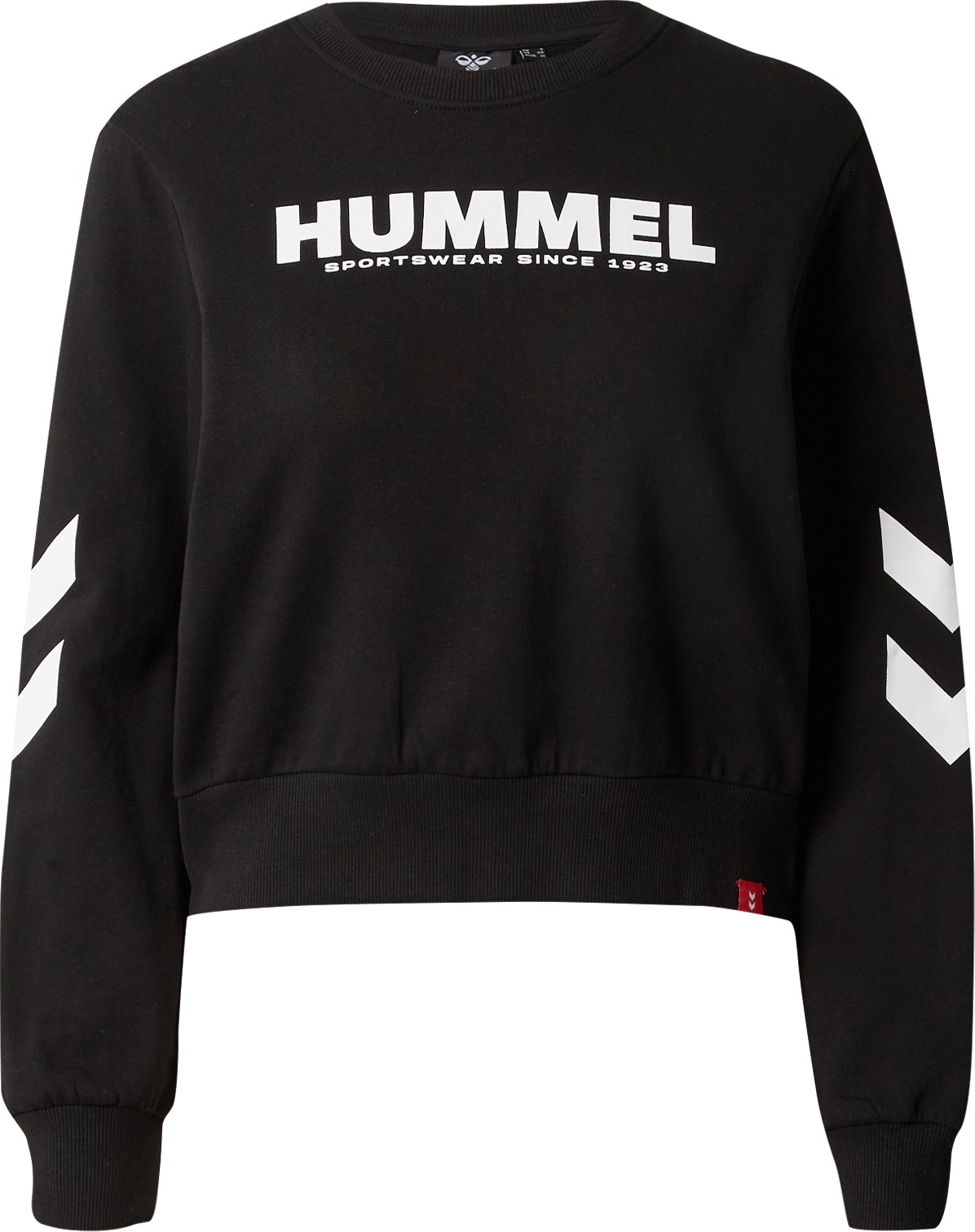 Hummel Sportovní mikina červená / černá / bílá