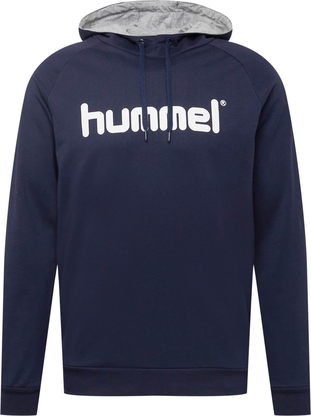 Hummel Sportovní mikina námořnická modř / bílá