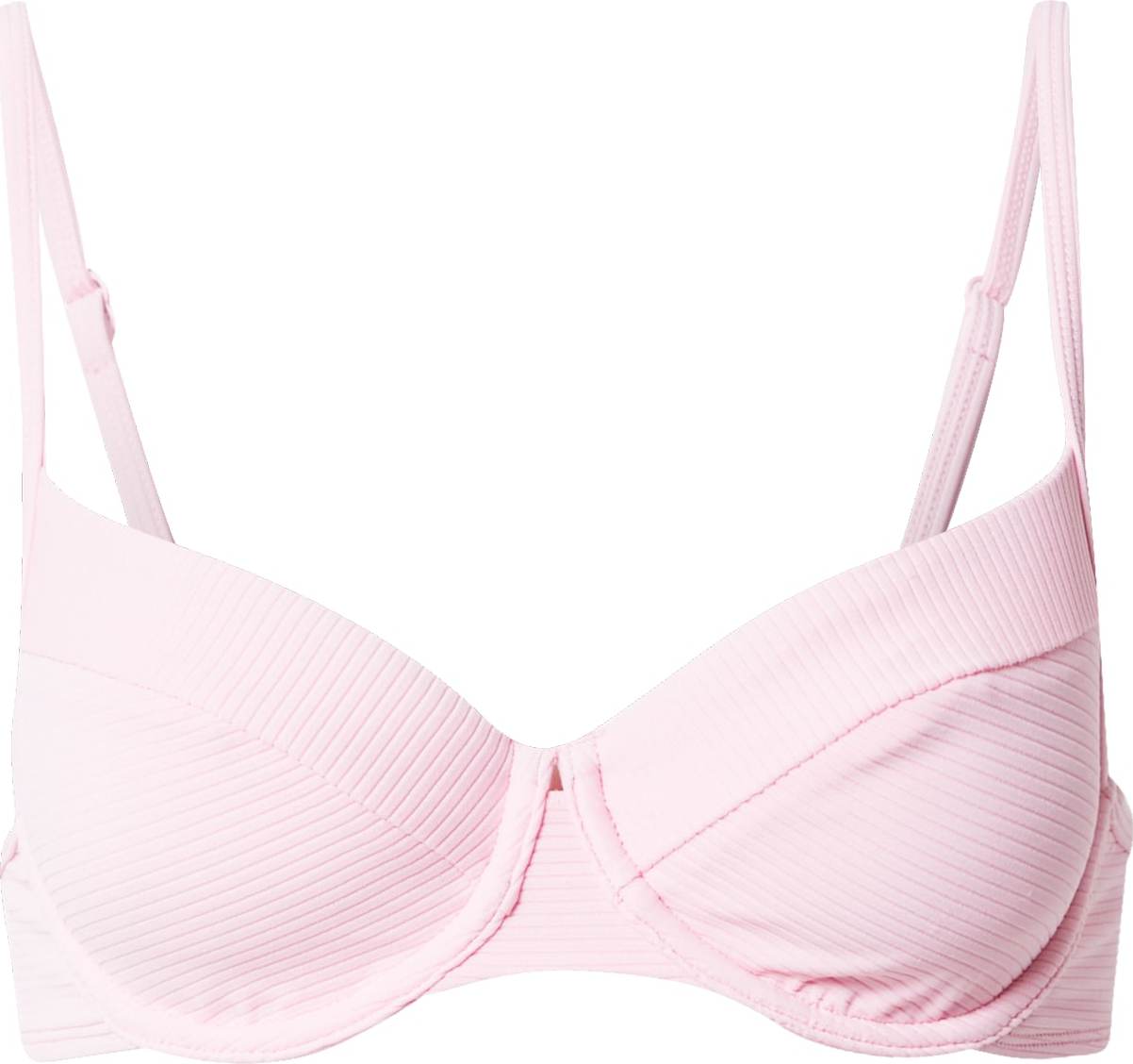 Hunkemöller Horní díl plavek pastelově růžová