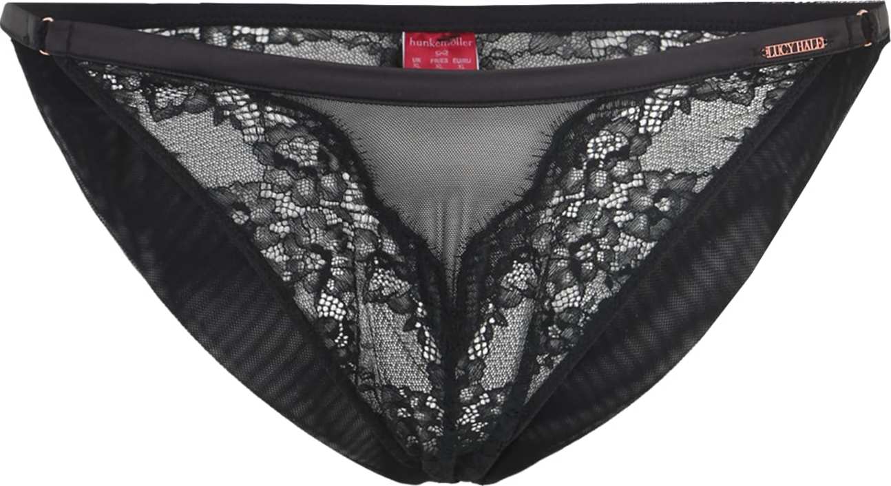 Hunkemöller Kalhotky 'Kristin rio t C' černá