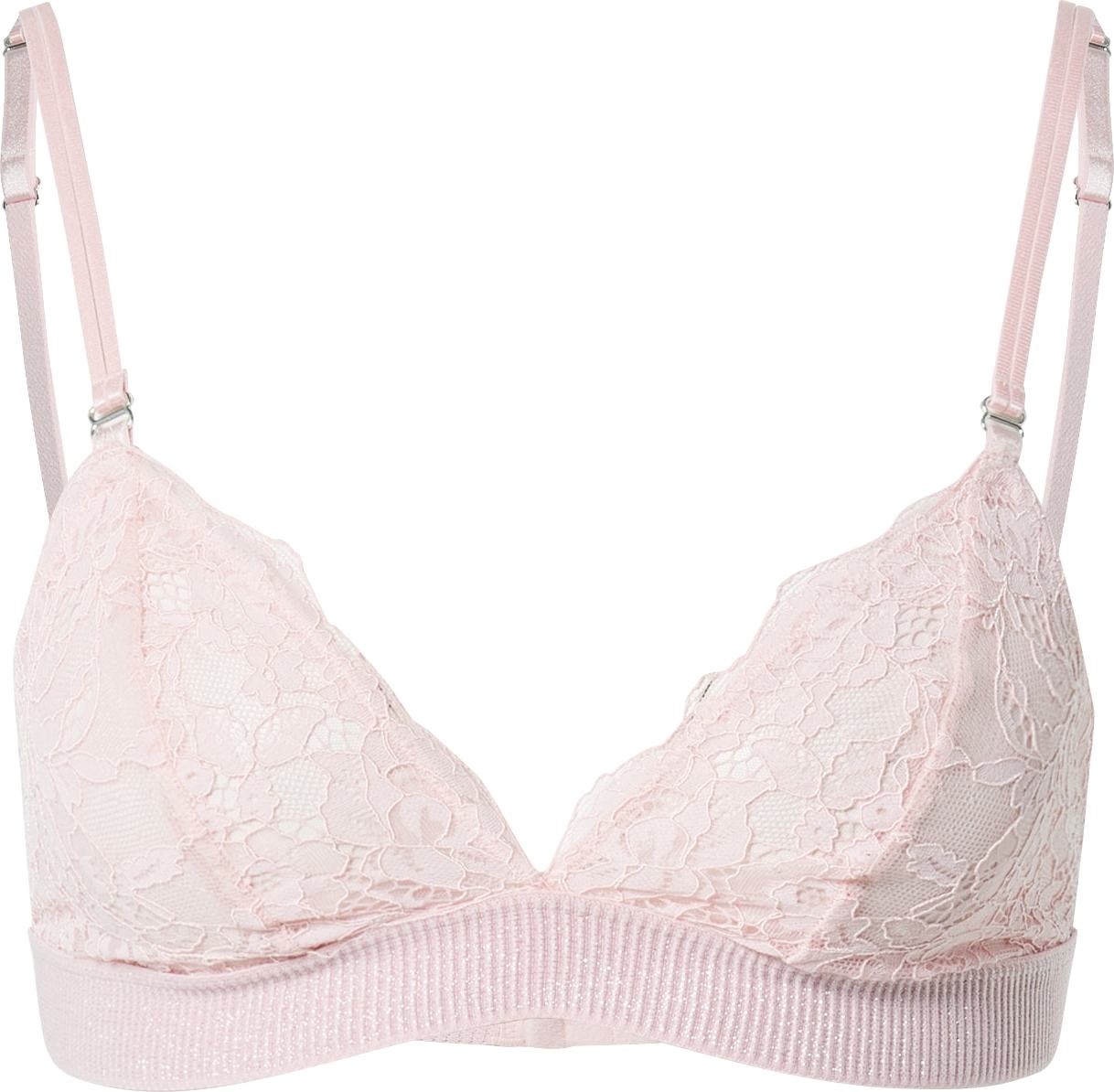 Hunkemöller Podprsenka 'Bella' pastelově růžová