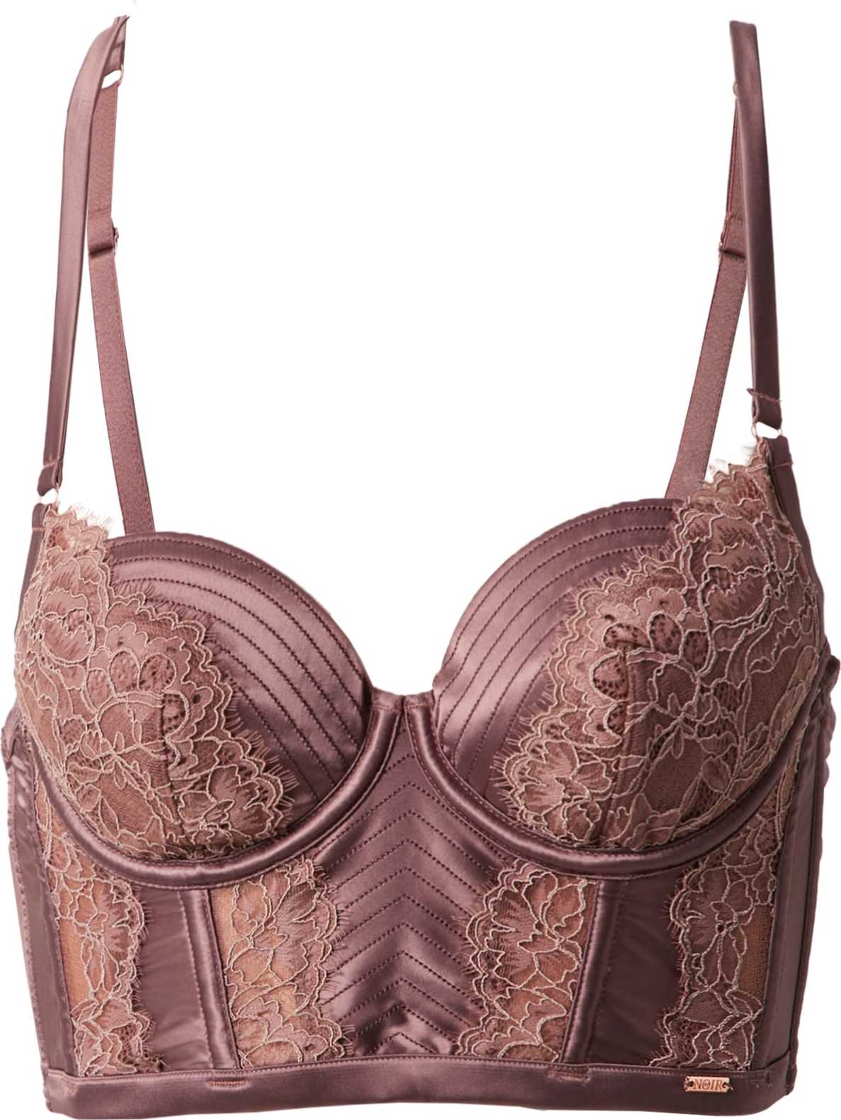 Hunkemöller Podprsenka 'Erika' čokoládová