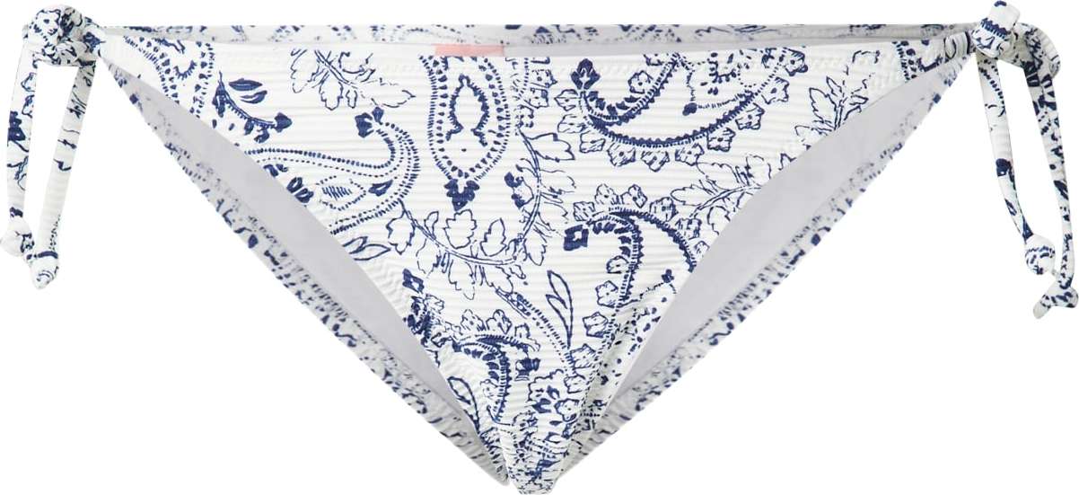 Hunkemöller Spodní díl plavek modrá / bílá