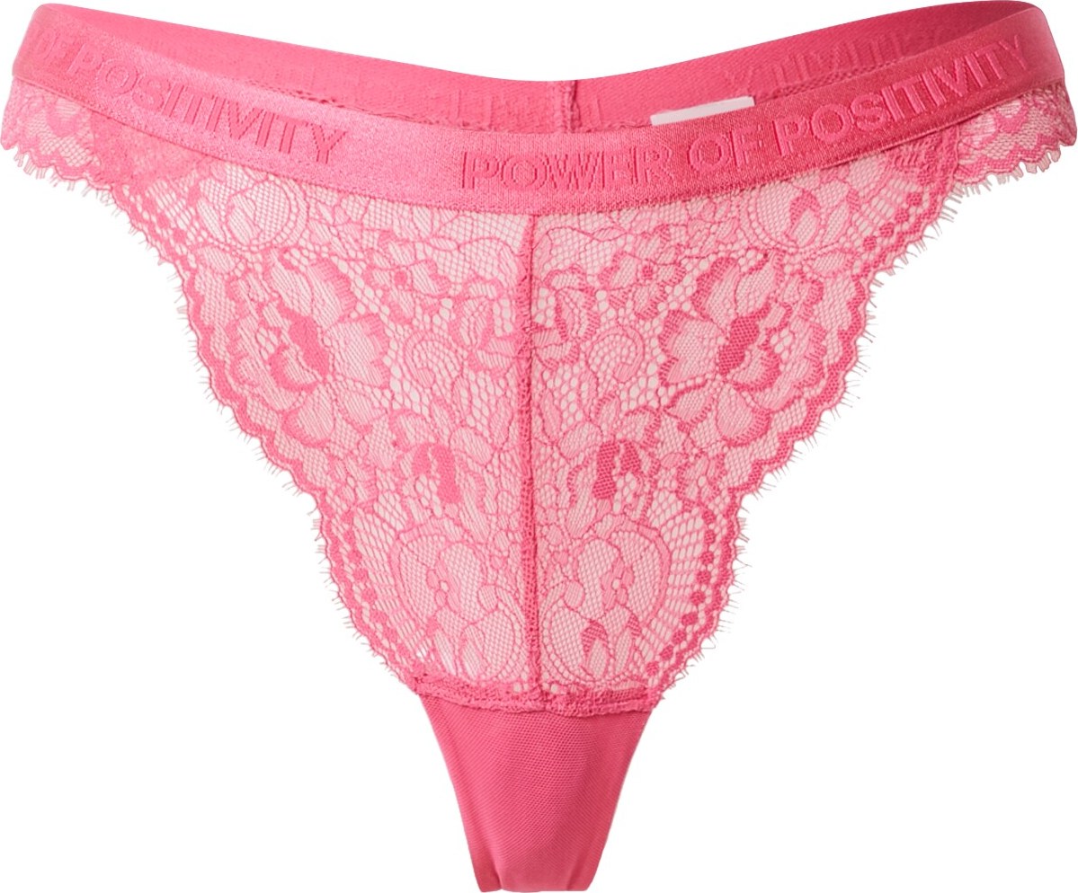 Hunkemöller Tanga 'Honey' fuchsiová