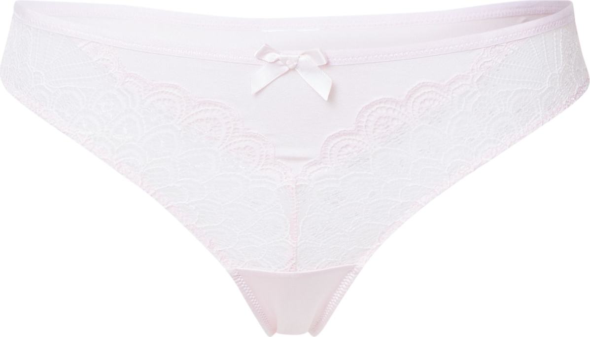 Hunkemöller Tanga 'Naomi' pastelová fialová