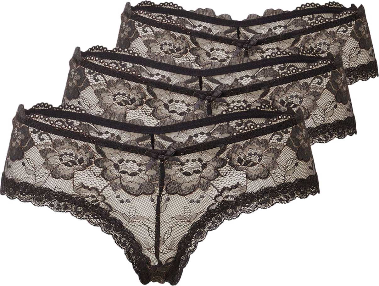 Hunkemöller Tanga 'Nasila' černá