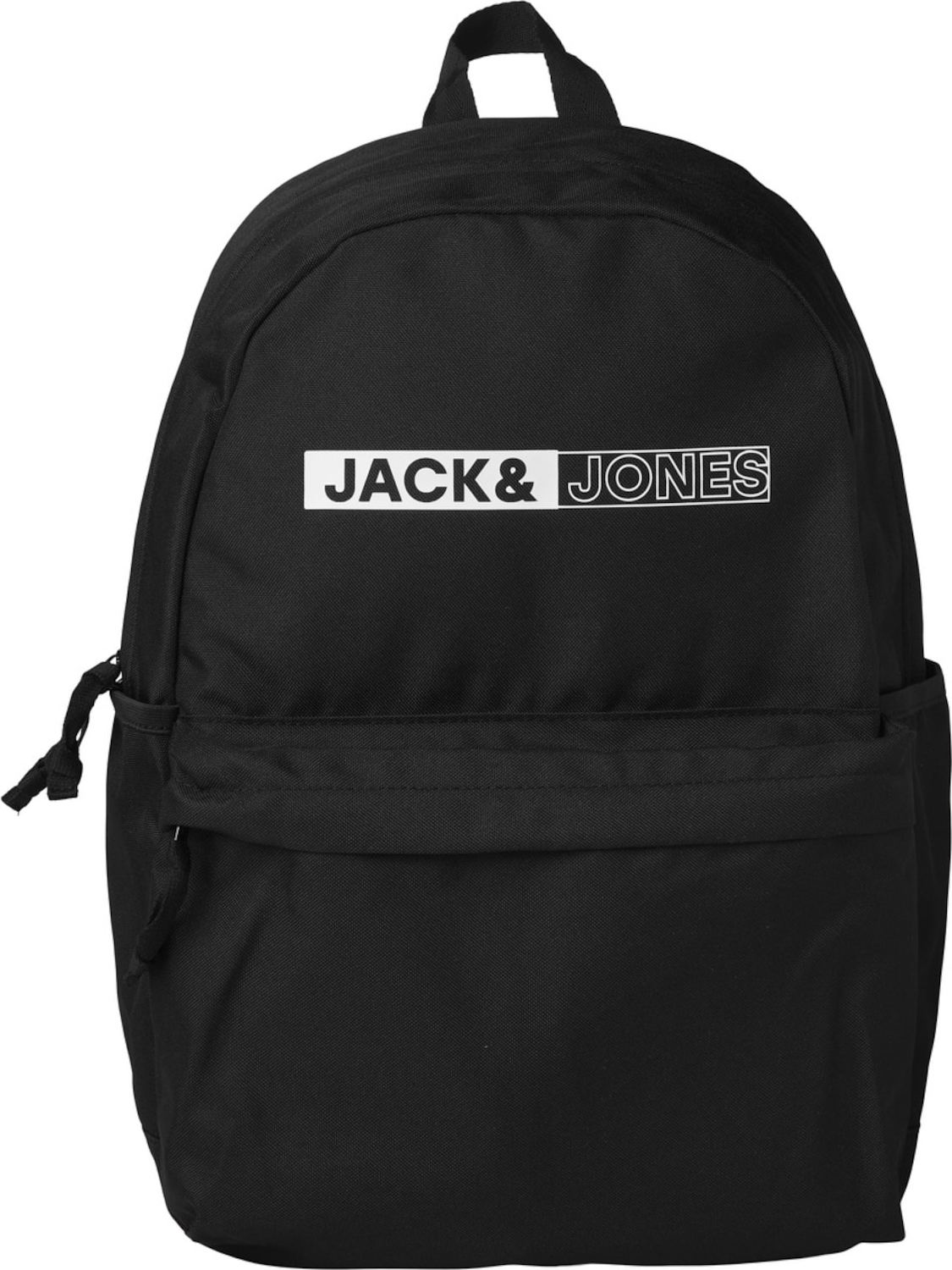 JACK & JONES Batoh černá / bílá