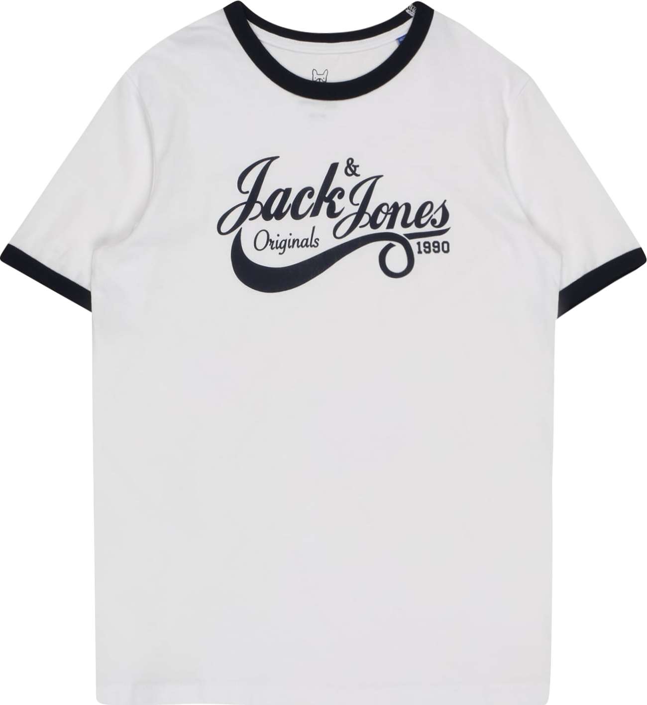 Jack & Jones Junior Tričko 'MESSI' černá / bílá