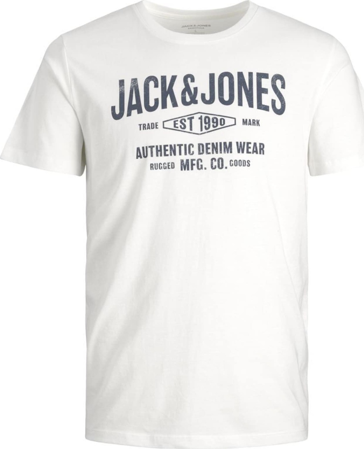 Jack & Jones Junior Tričko šedá / bílá