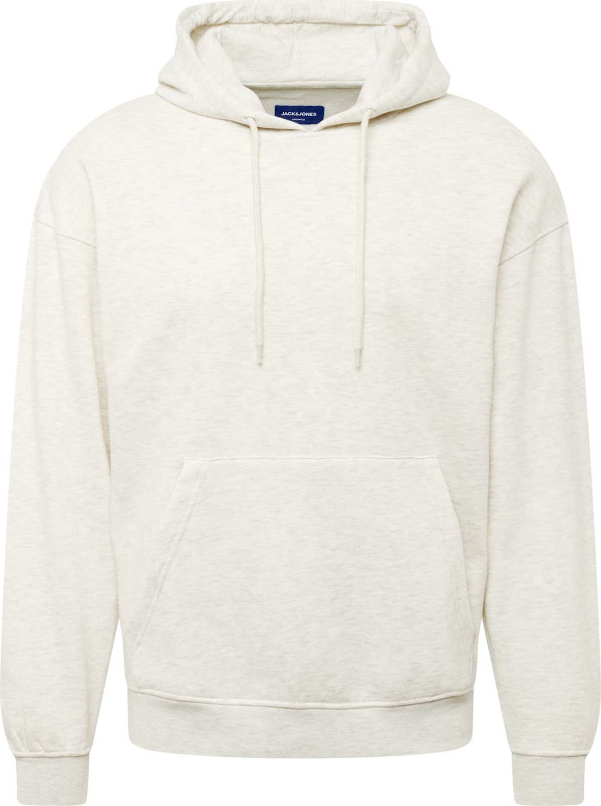 JACK & JONES Mikina 'Brink' bílý melír