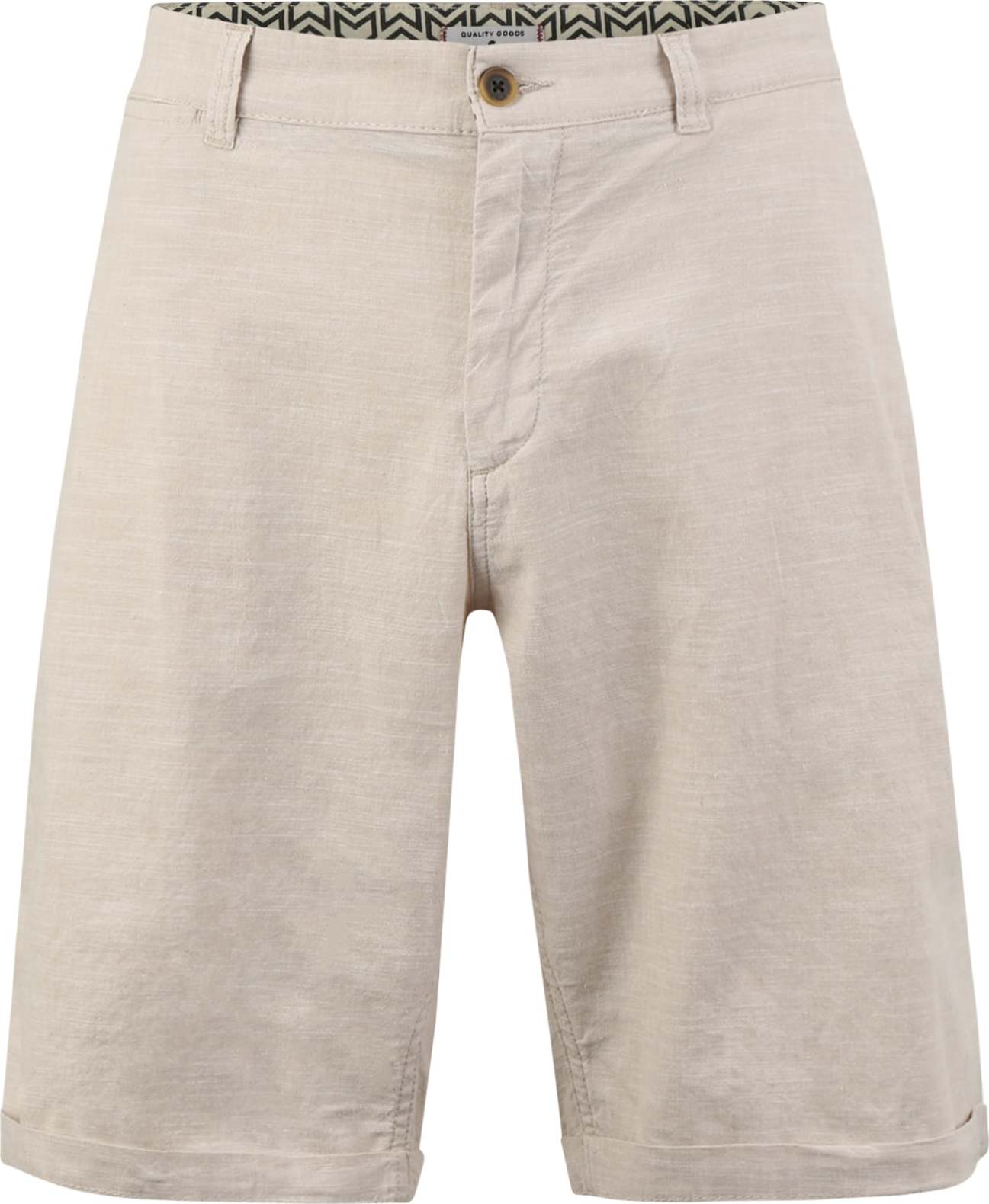 Jack & Jones Plus Chino kalhoty béžová