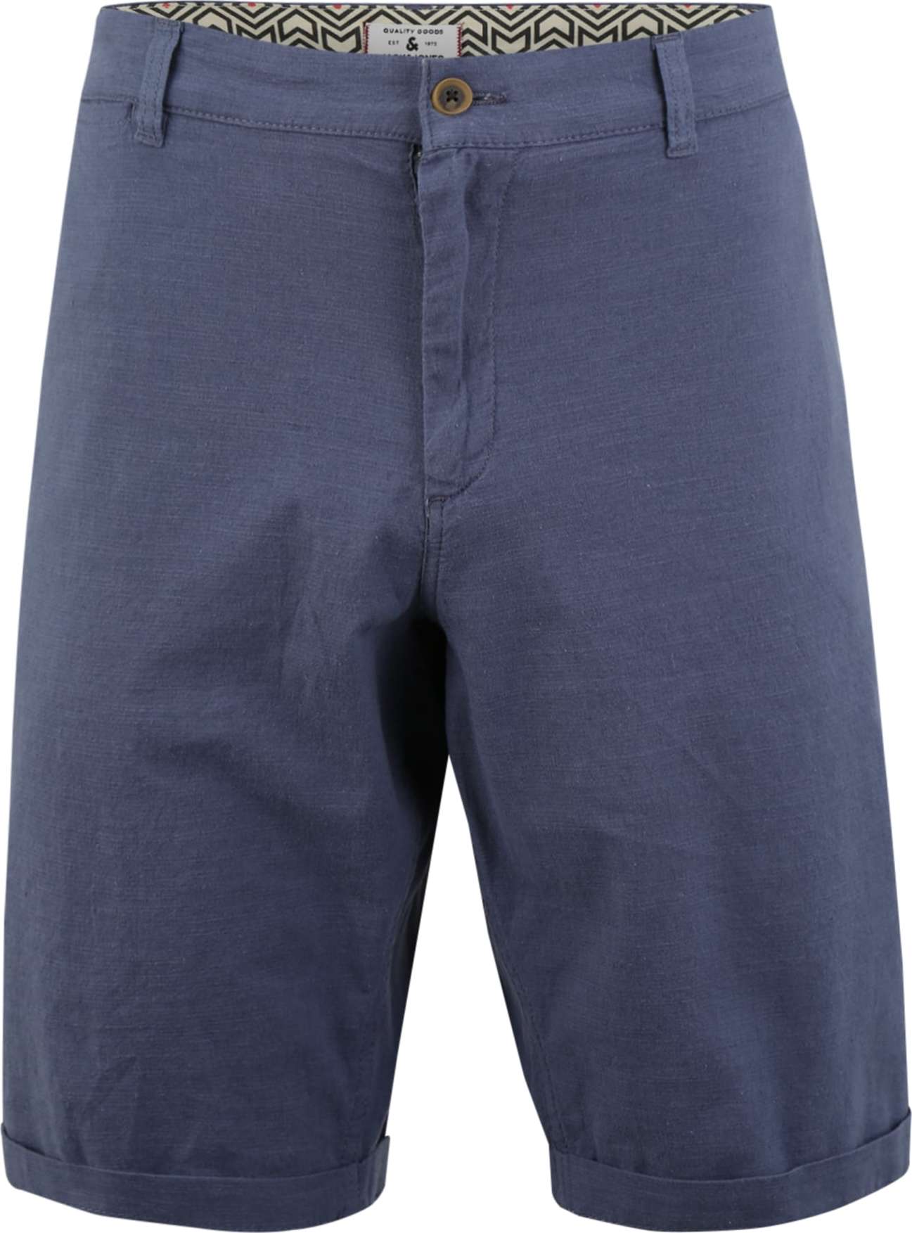 Jack & Jones Plus Chino kalhoty modrá