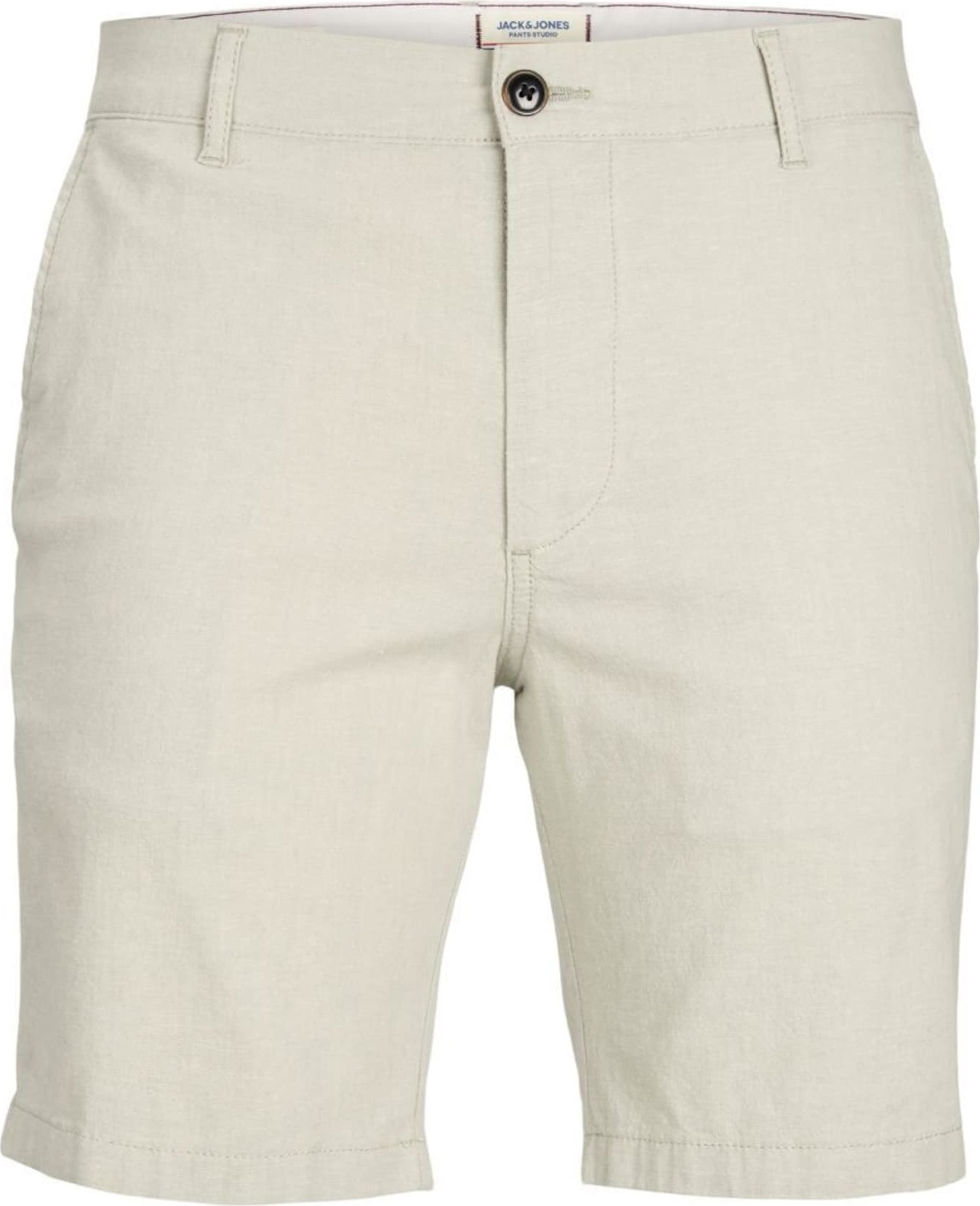 Jack & Jones Plus Chino kalhoty světle šedá