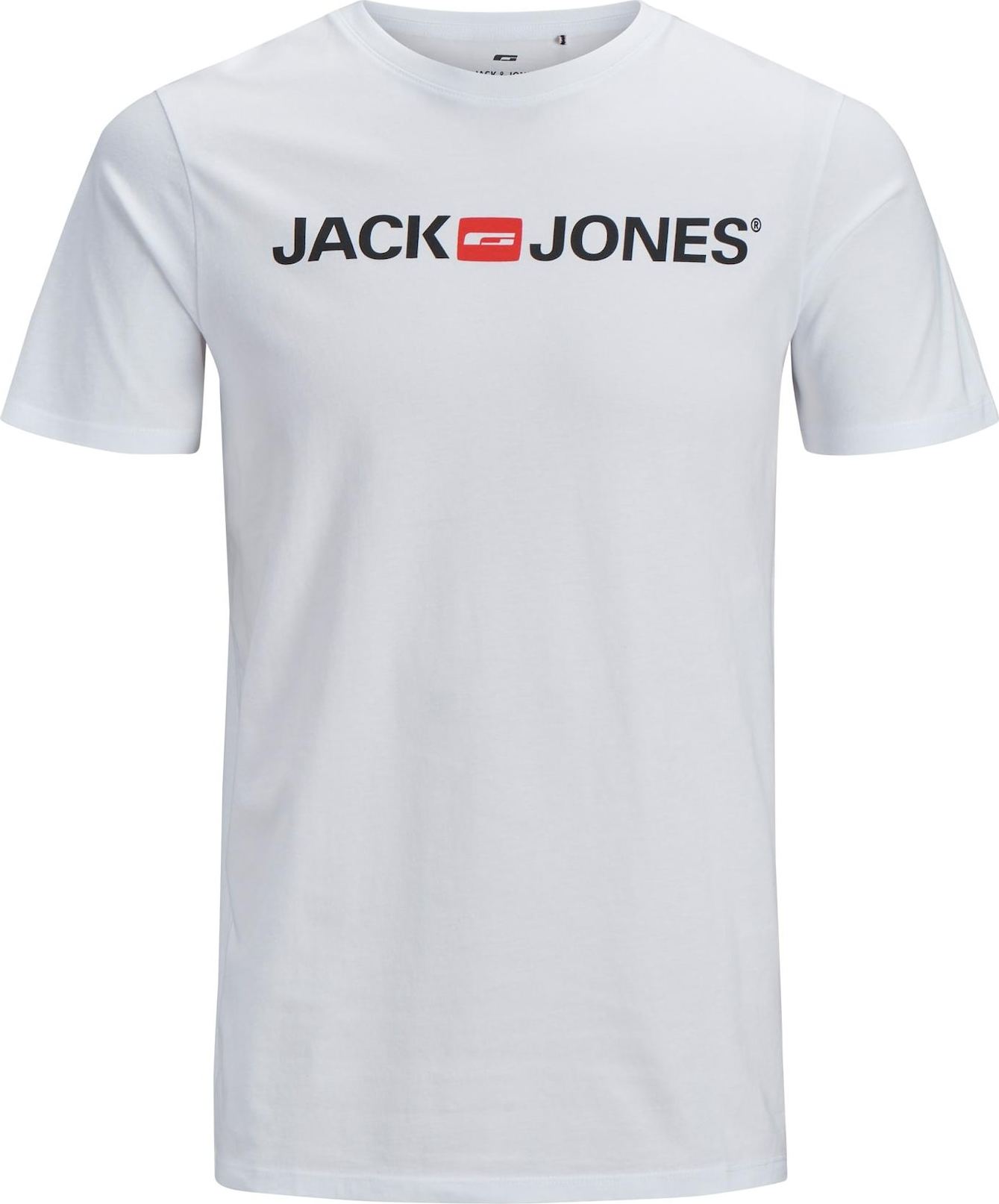 Jack & Jones Plus Tričko námořnická modř / grenadina / bílá