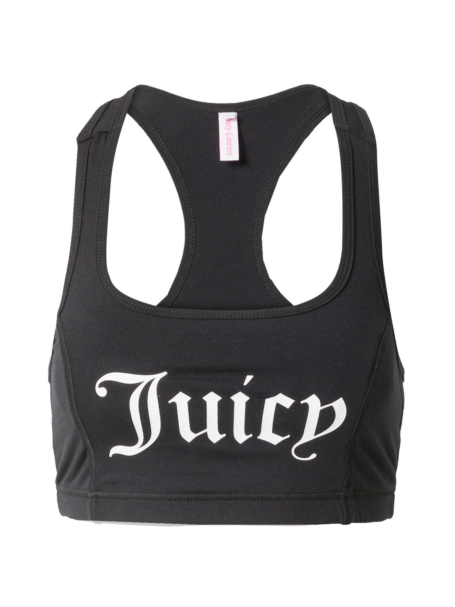 Juicy Couture Sport Sportovní podprsenka černá / bílá