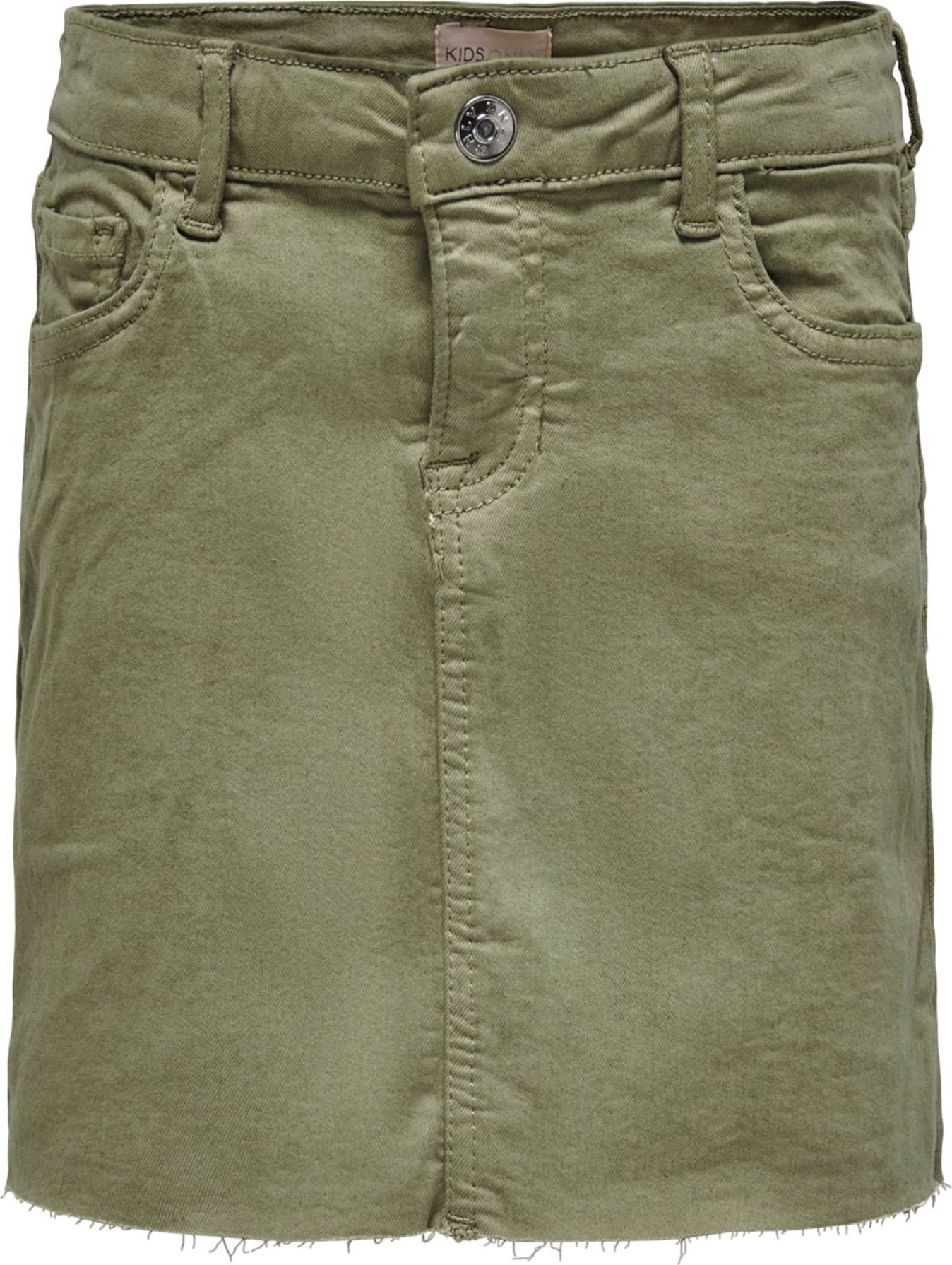 KIDS ONLY Sukně 'Amazing' khaki