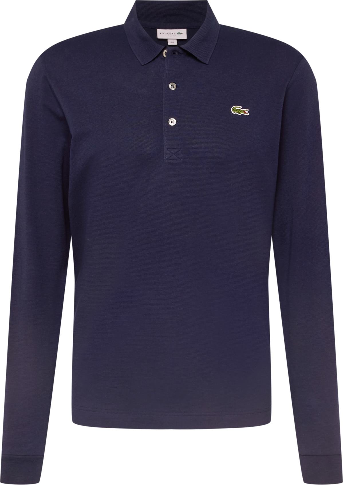 Lacoste Sport Funkční tričko tmavě modrá / světle zelená / bílá