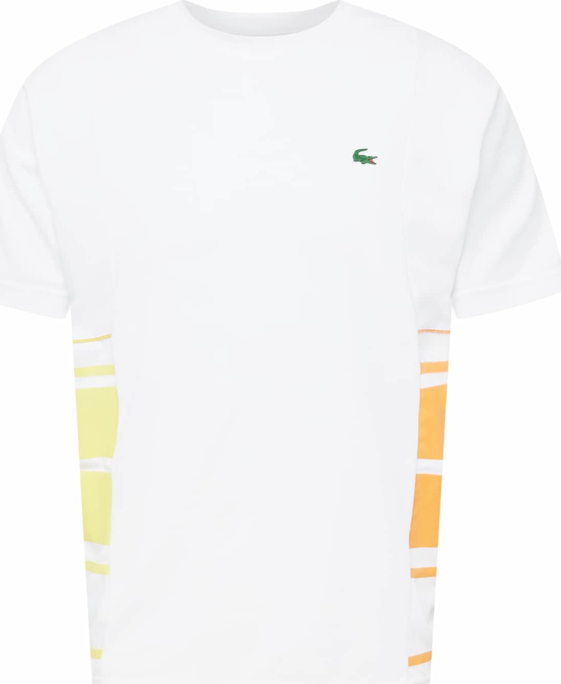 Lacoste Sport Funkční tričko žlutá / oranžová / bílá