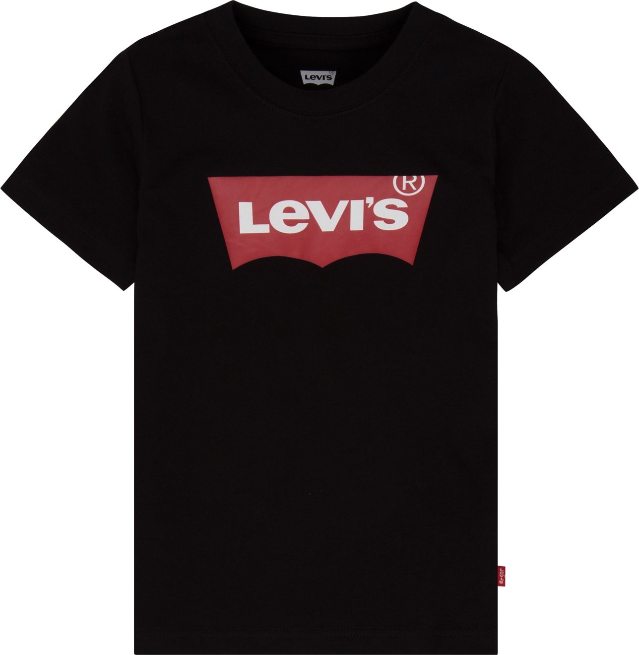 LEVI'S Tričko bordó / černá / bílá