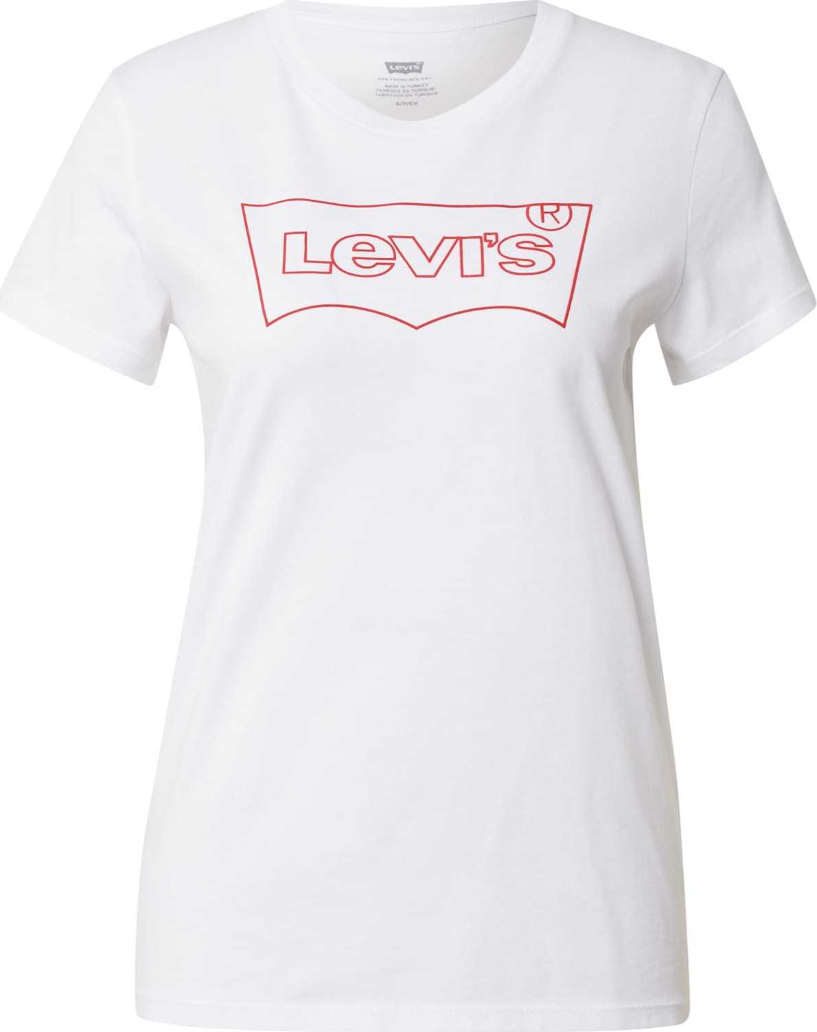 LEVI'S Tričko červená / bílá