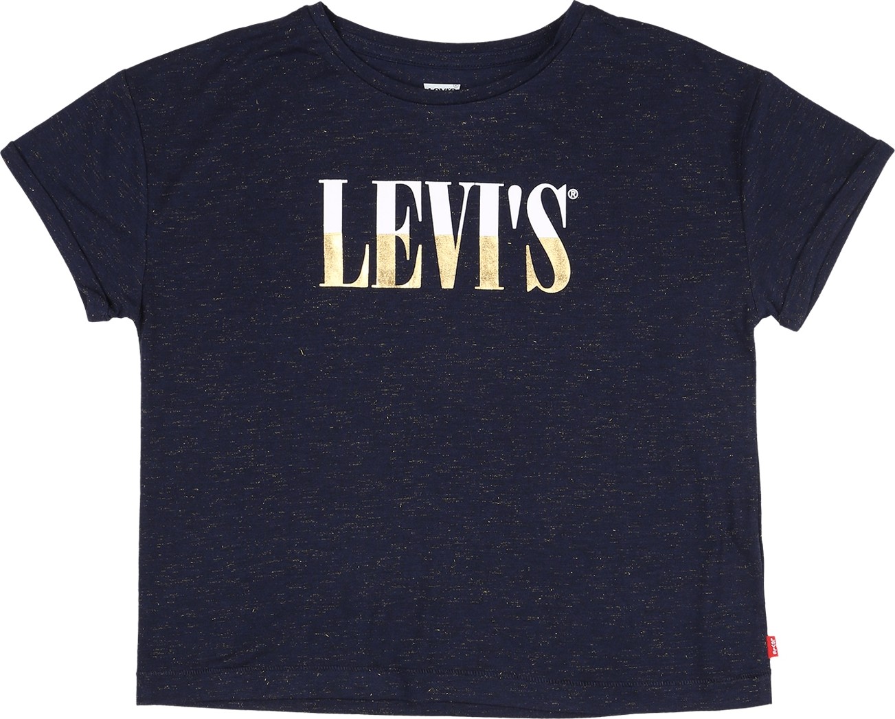 LEVI'S Tričko marine modrá / hořčicová / bílá