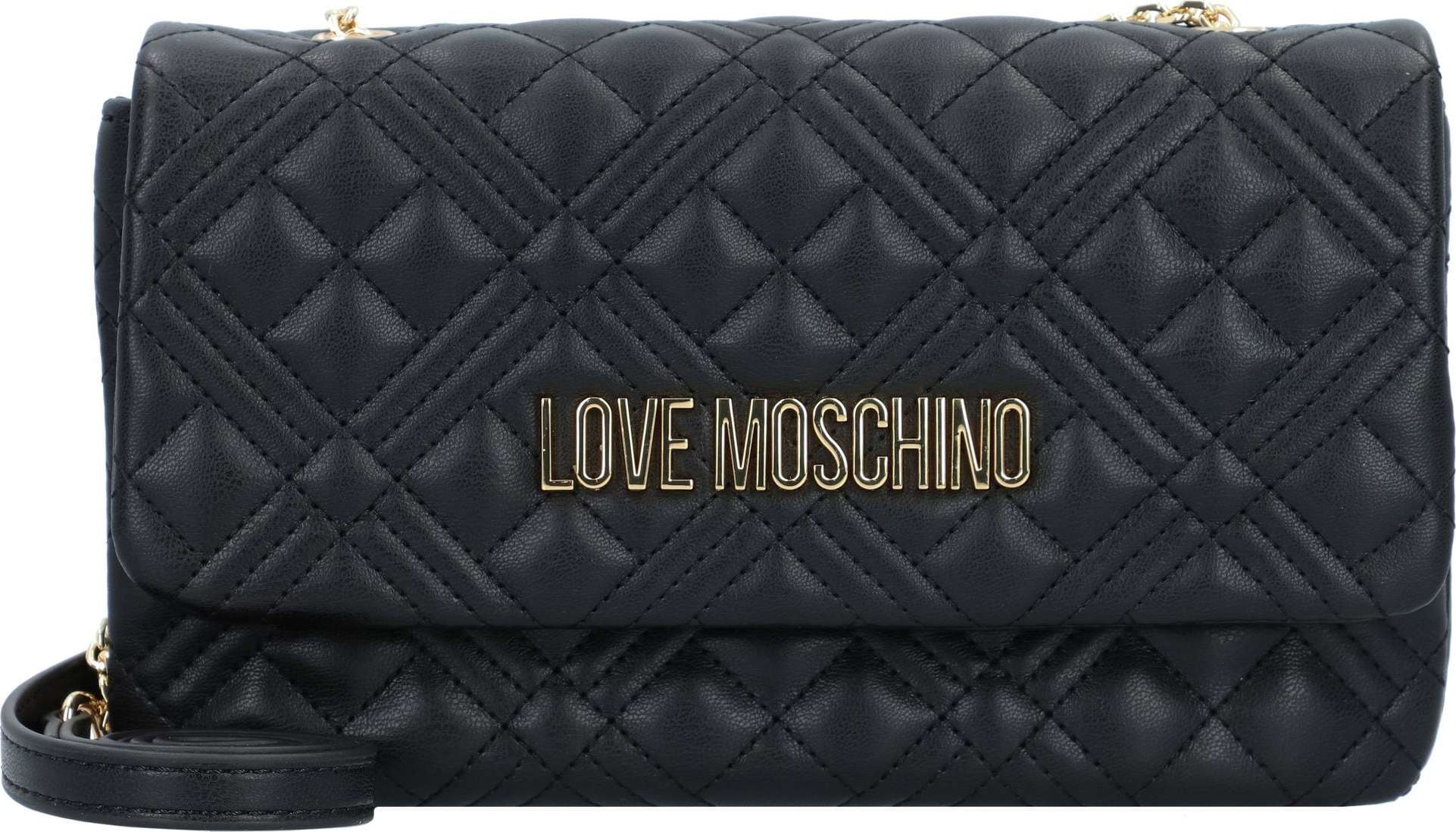 Love Moschino Taška přes rameno zlatá / černá