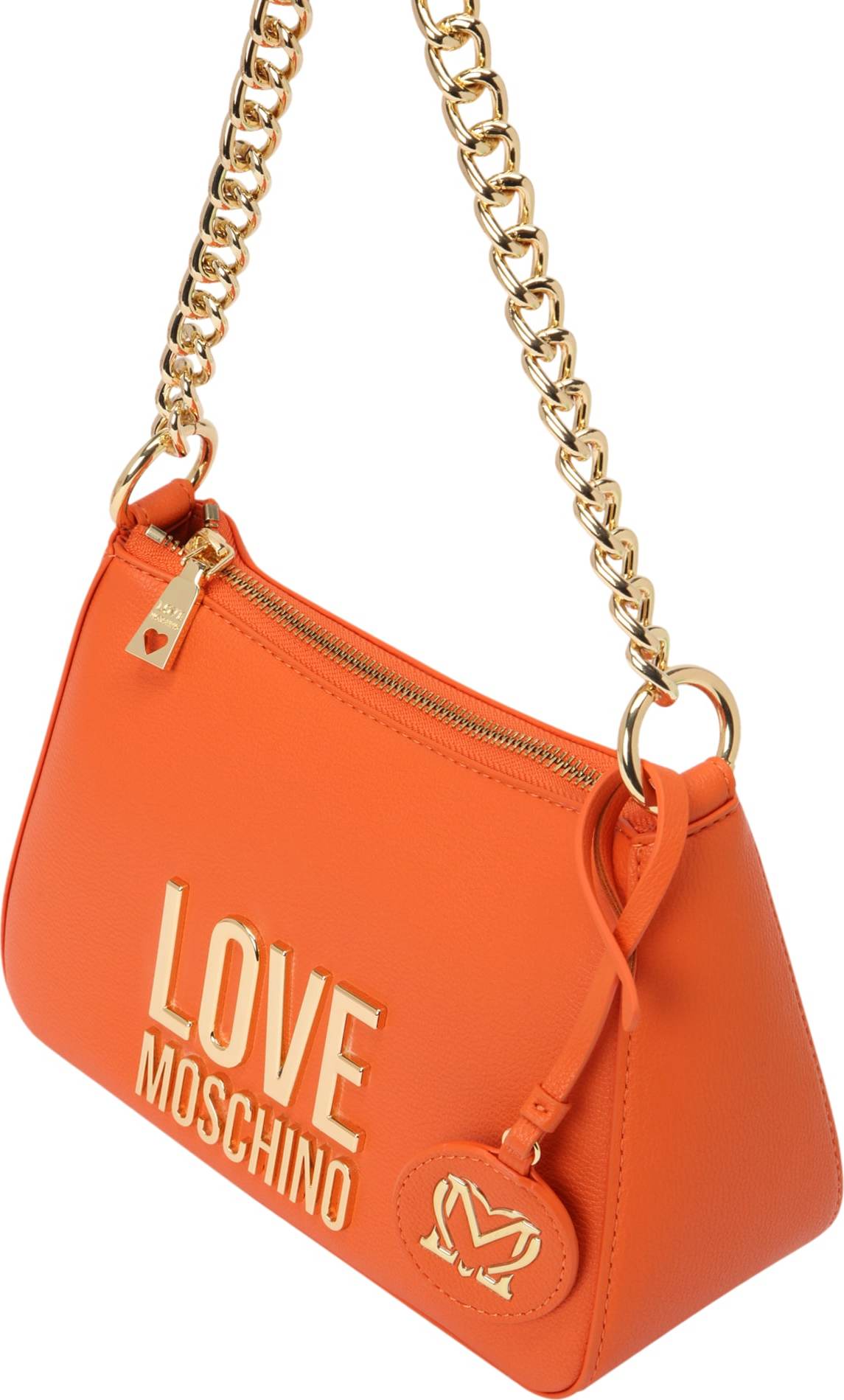 Love Moschino Taška přes rameno zlatá / oranžová