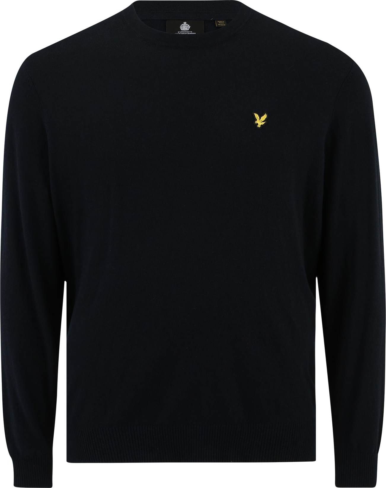 Lyle & Scott Big&Tall Svetr námořnická modř / žlutá