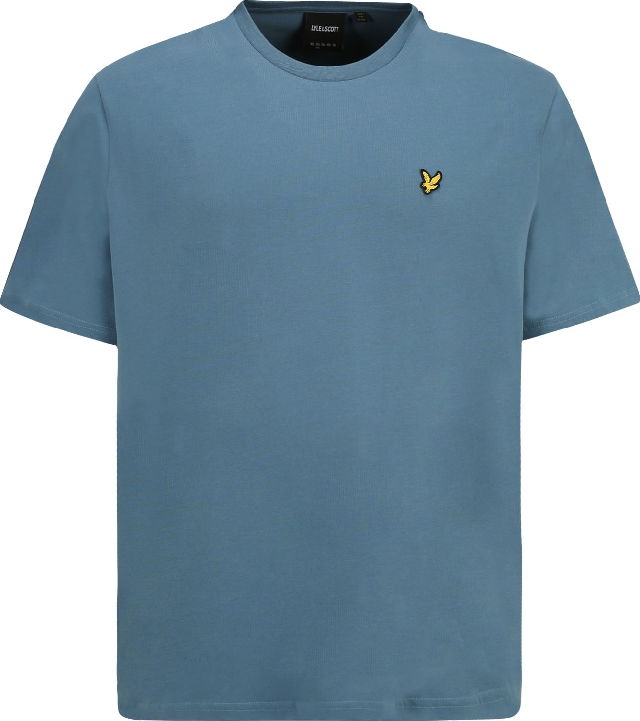 Lyle & Scott Big&Tall Tričko azurová modrá / žlutá / černá