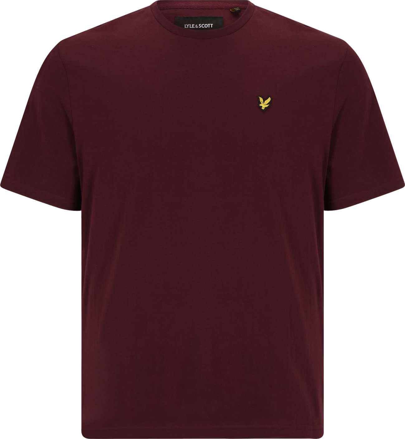 Lyle & Scott Big&Tall Tričko burgundská červeň