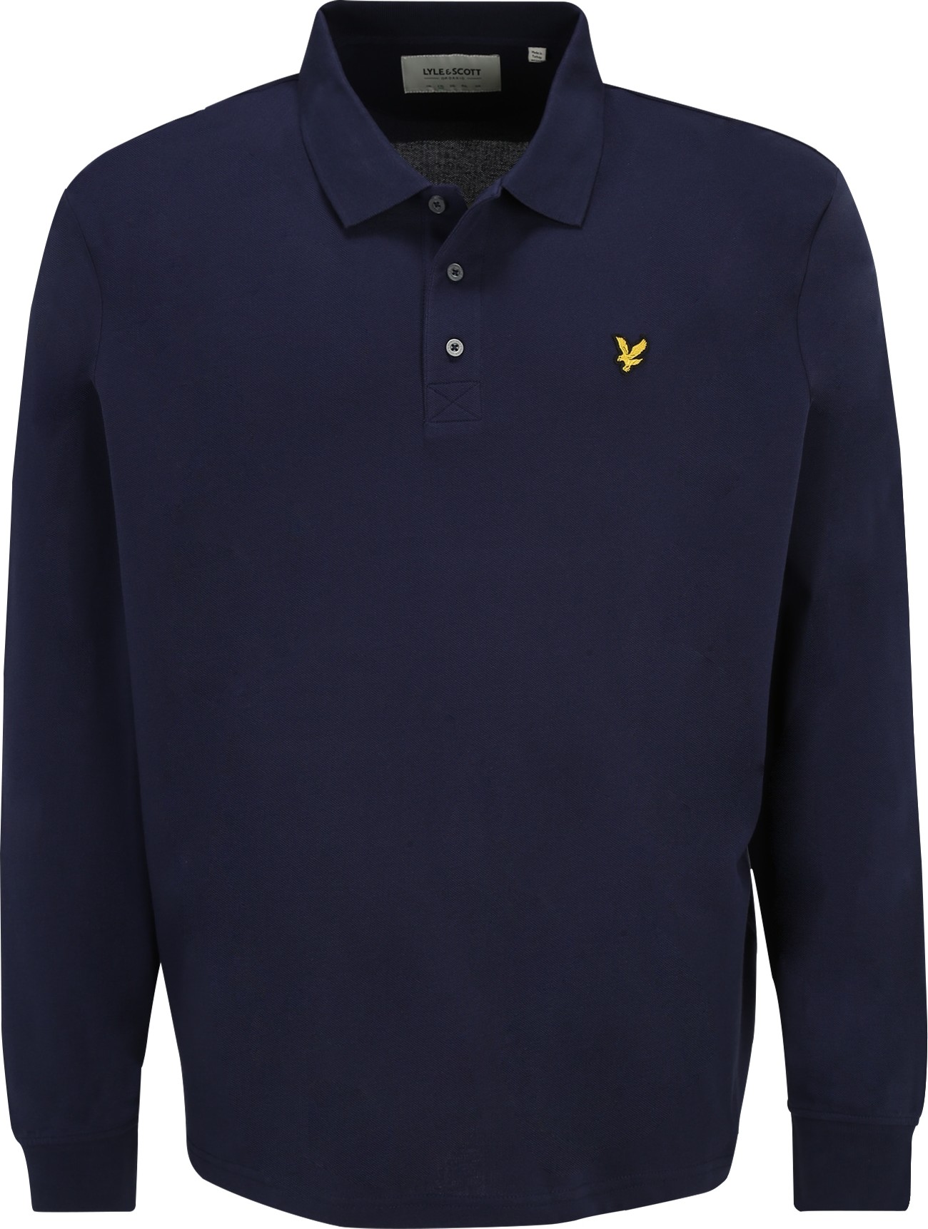 Lyle & Scott Big&Tall Tričko námořnická modř / žlutá / černá