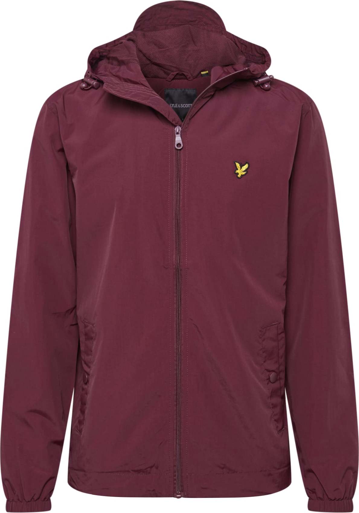 Lyle & Scott Přechodná bunda burgundská červeň