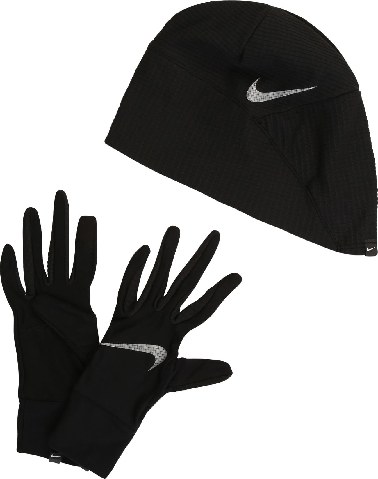 NIKE Accessoires Sportovní čepice šedá / černá