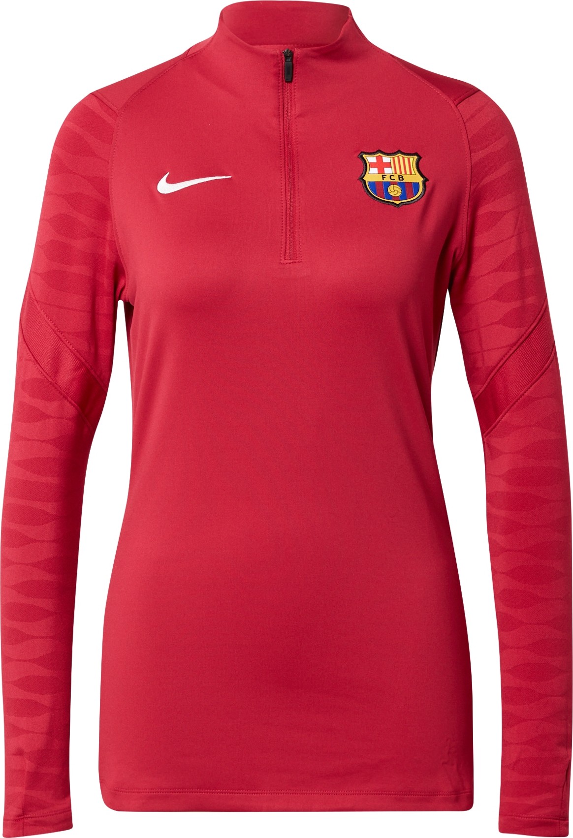 NIKE Sportovní mikina 'FC Barcelona Strike' červená