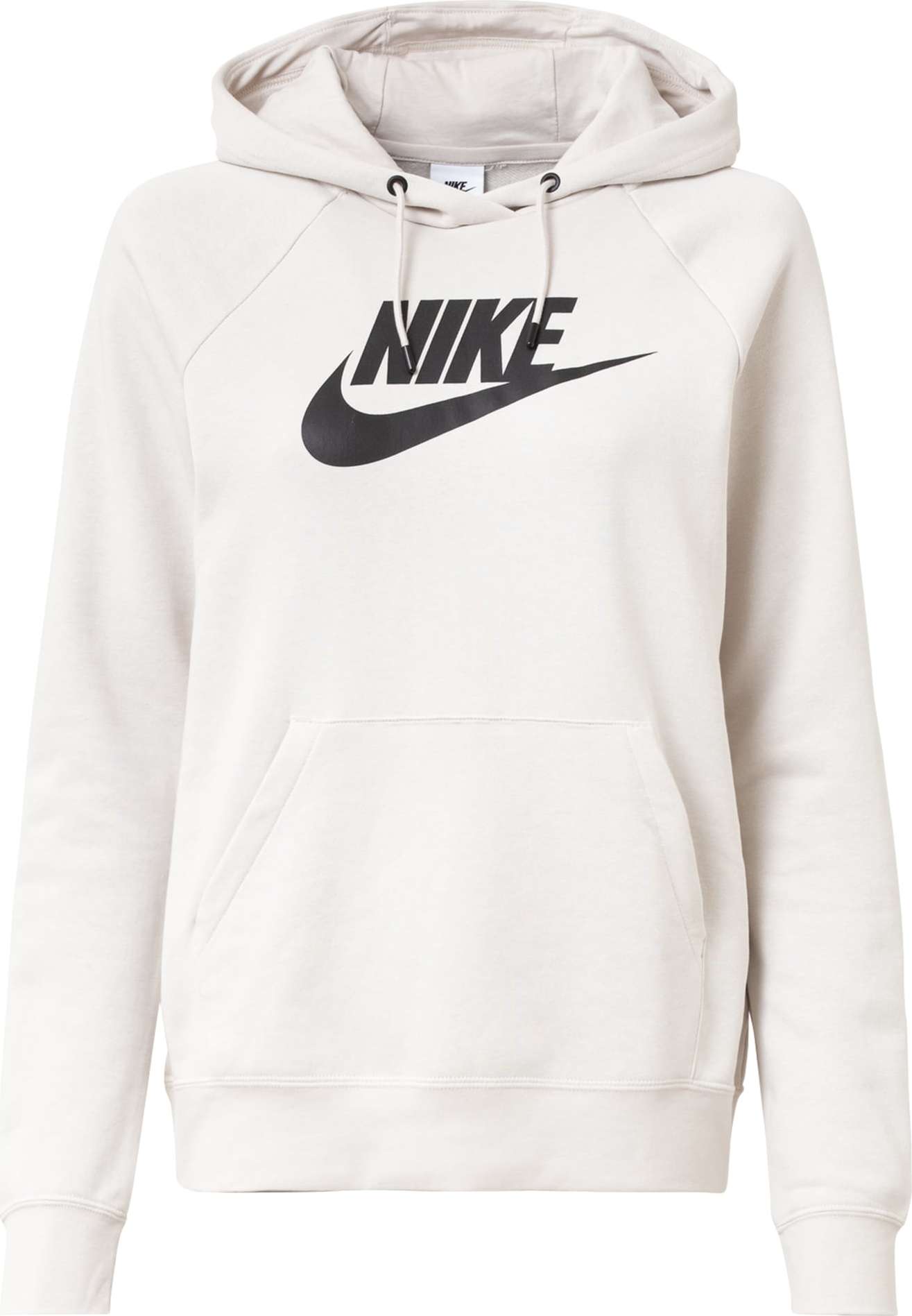 Nike Sportswear Mikina béžová / černá