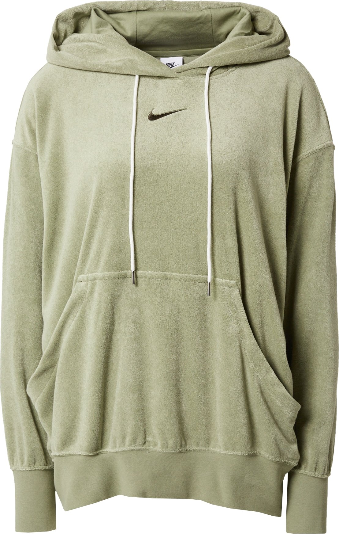 Nike Sportswear Mikina olivová / černá