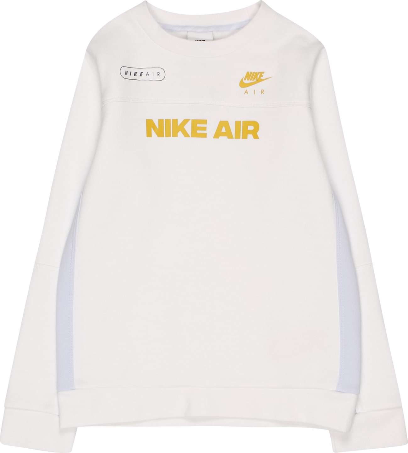 Nike Sportswear Mikina opálová / žlutá / černá / bílá