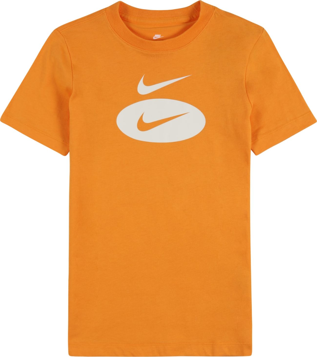 Nike Sportswear Mikina oranžová / bílá