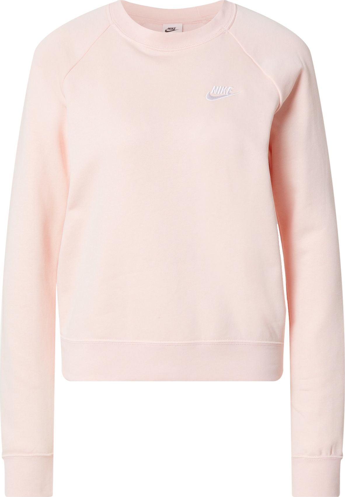 Nike Sportswear Mikina pastelově růžová / bílá