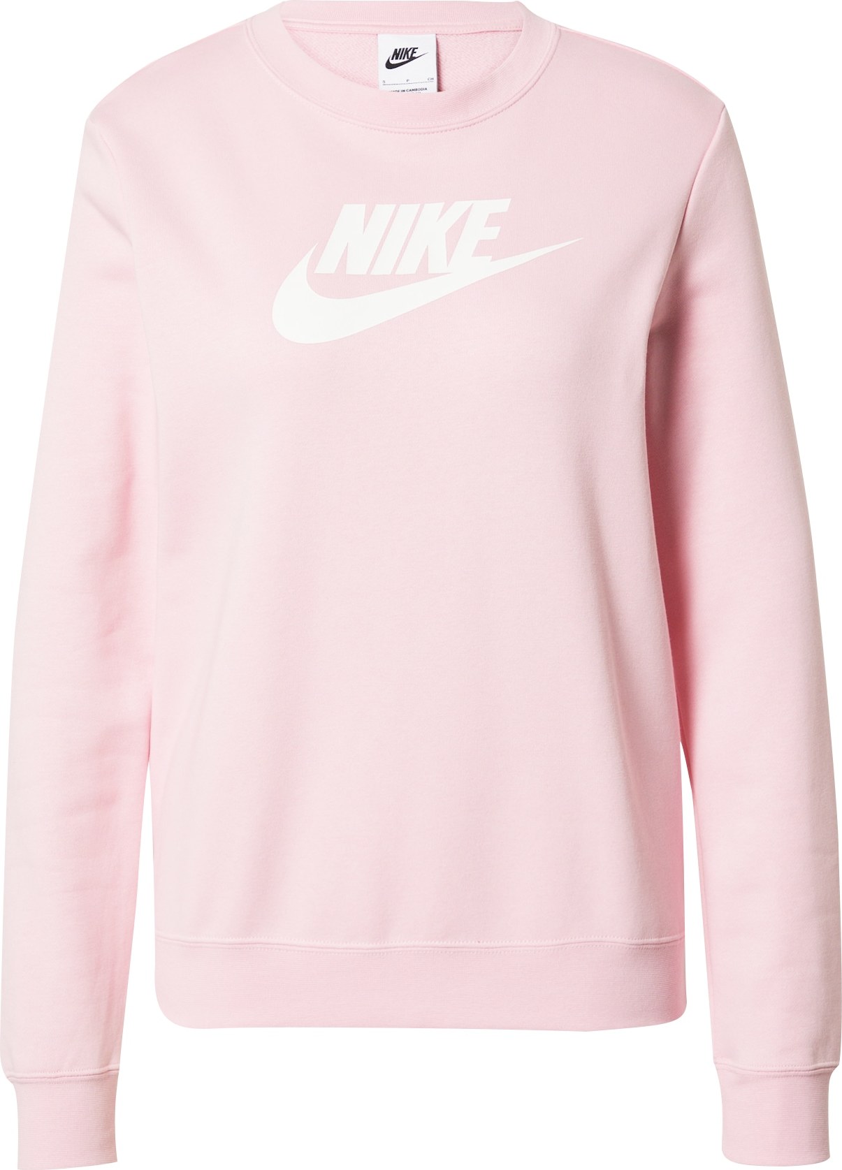 Nike Sportswear Mikina pink / bílá