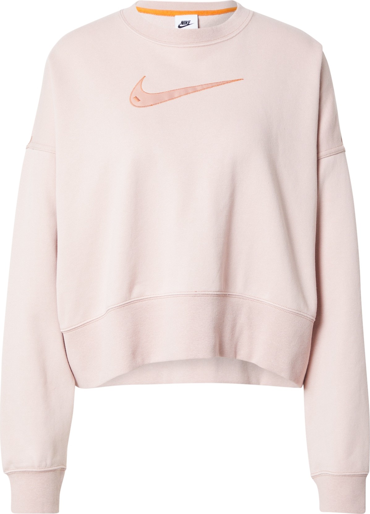 Nike Sportswear Mikina 'Swoosh' jasně oranžová / pink