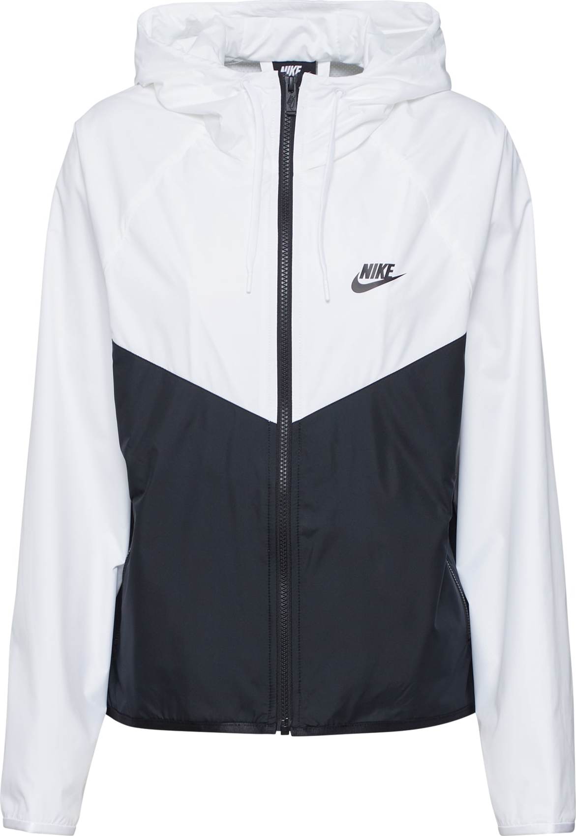 Nike Sportswear Přechodná bunda černá / bílá