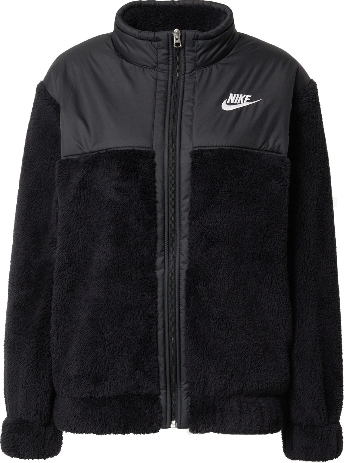 Nike Sportswear Přechodná bunda černá / bílá