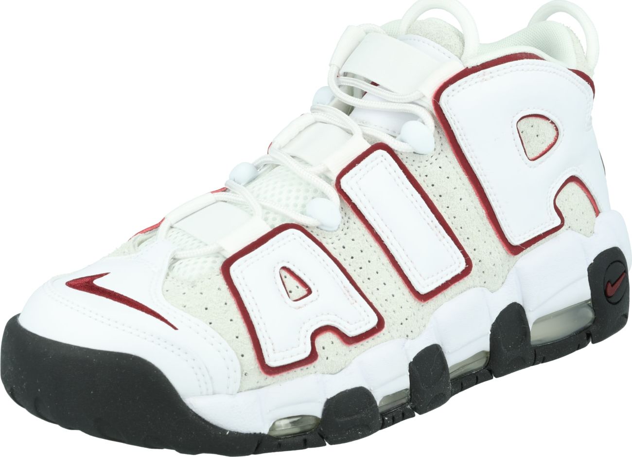 Nike Sportswear Tenisky 'AIR MORE UPTEMPO '96' červená / černá / bílá