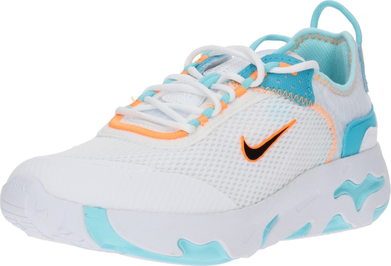 Nike Sportswear Tenisky světlemodrá / oranžová / bílá